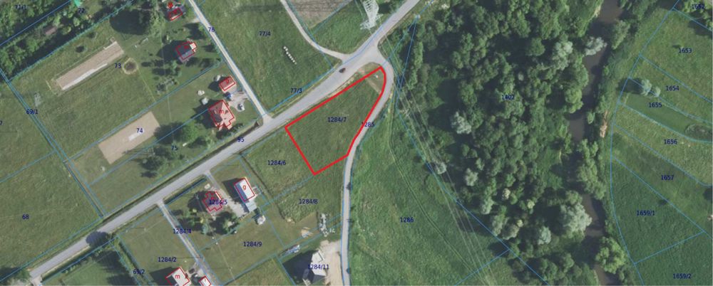 Dzialka budowlana Odrzykon