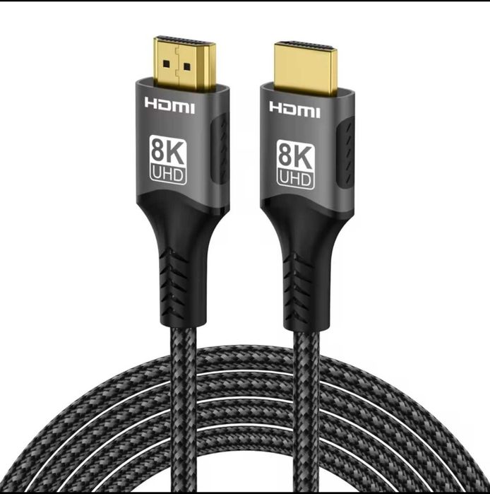Кабель HDMI 8K 2.1, 48Гбит/с высокоскоростной 3м.