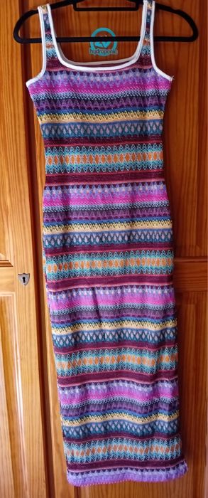 Vestido Novo Colorido