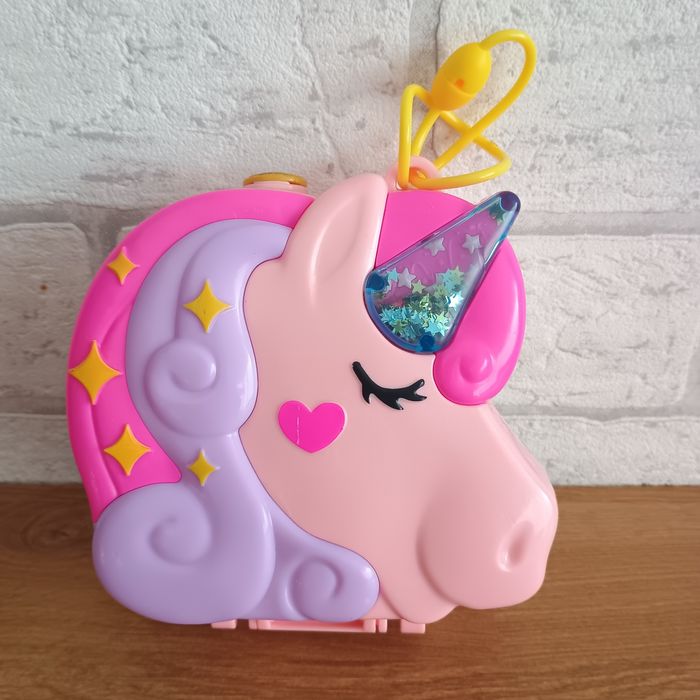 Polly Pocket,zestaw kompaktowy jednorożec