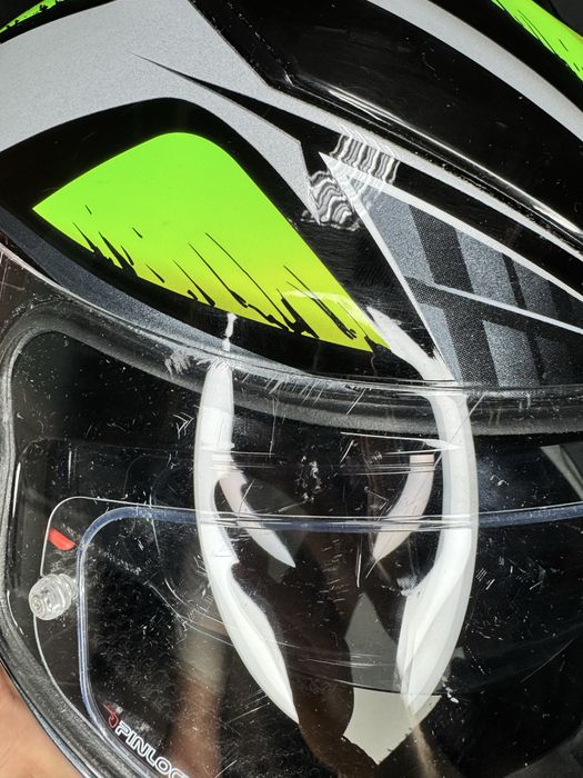 Kask Motocyklowy Agv ML K3-SV Green Sportowy Turystyczny Hjc Ls2 Shark Nolan Lazer