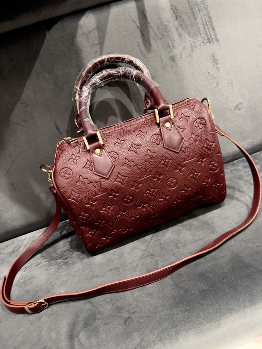 Piekna ala Lv speedy bordo burgund nowa