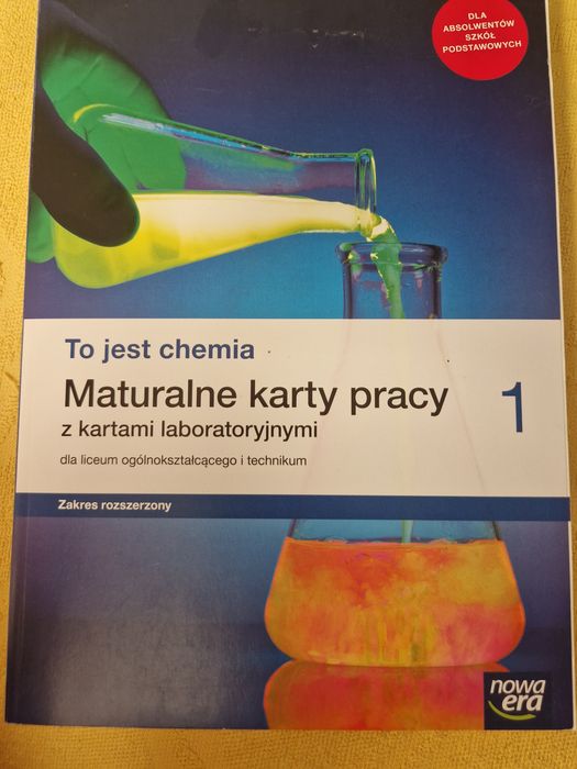 To jest chemia 1. Maturalne karty pracy NOWA ERA.