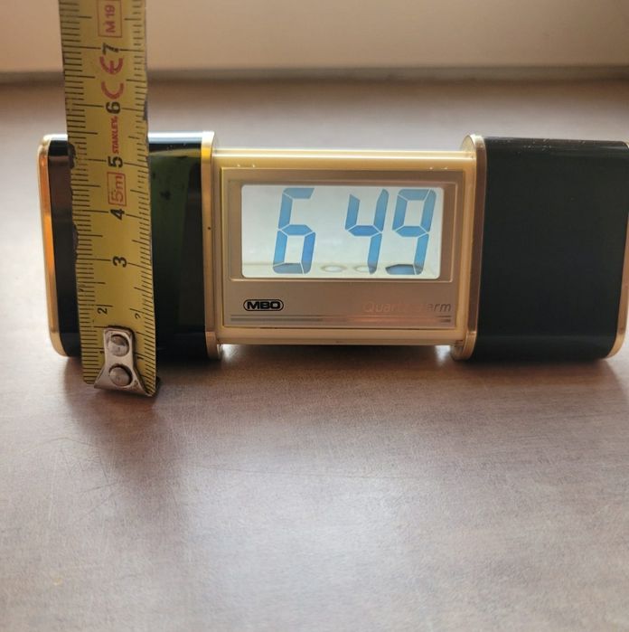 Zegarek budzik podróżny MBO Vintage