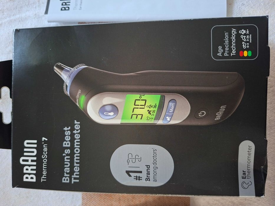 Termometr douszny Braun ThermoScan 7 IRT 6520
