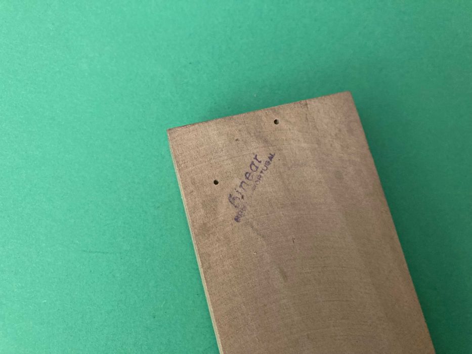 Estojo Escolar em Madeira da Linear Portugal Antigo Nunca usado