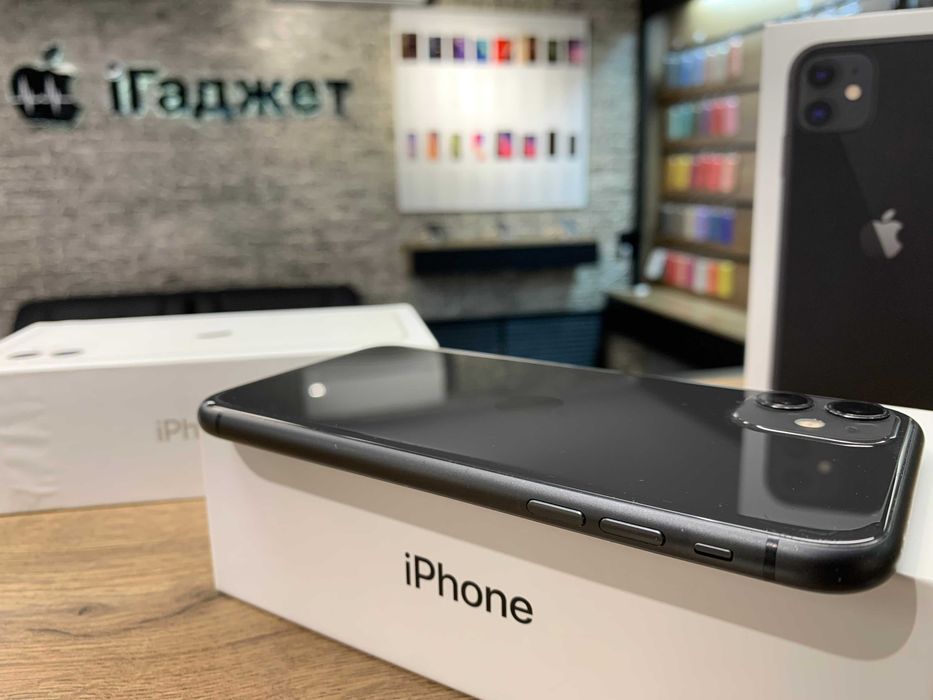 iPhone 11 128GB (Black) Neverlock. Кредит. Гарантія.