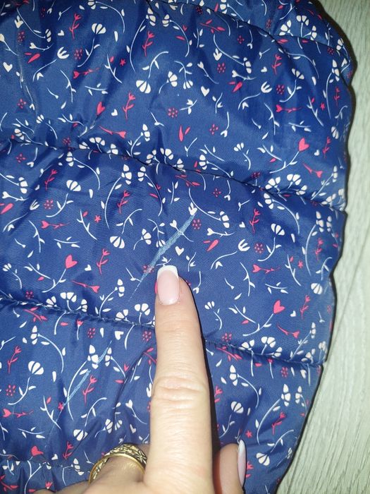 Kamizelka bezrękawnik pikowany Zara dla dziewczynki r.104