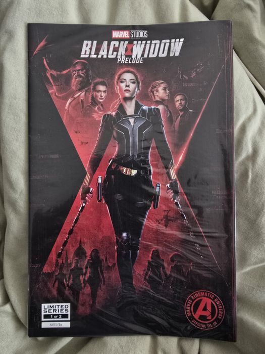 Banda Desenhada Black Widow -Ler descrição