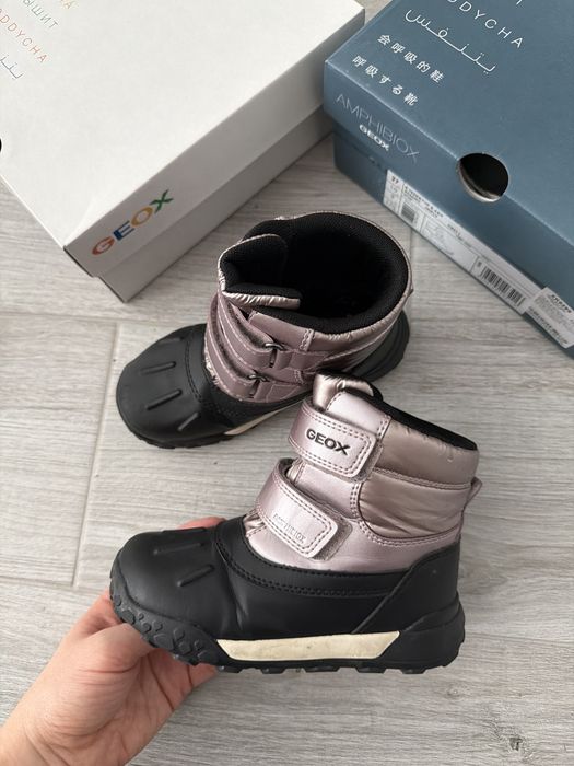 Черевики зимові чоботи взуття на дівчинку Geox 27