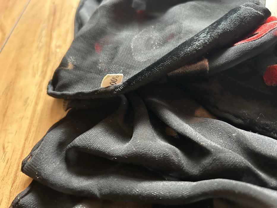 Chusta jedwabna szal apaszka