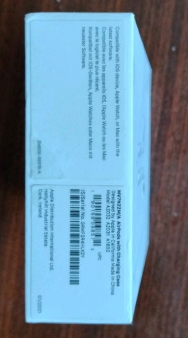Apple AirPods 2 (MV7N2ZM/A) — Оригінал, бездротові навушники