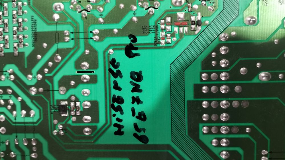Placa de alimentação hisense rsag7.820.12993