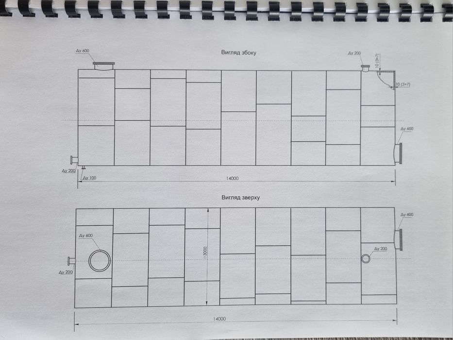 Ємність нержавіюча 100м3  біметалл цистерна