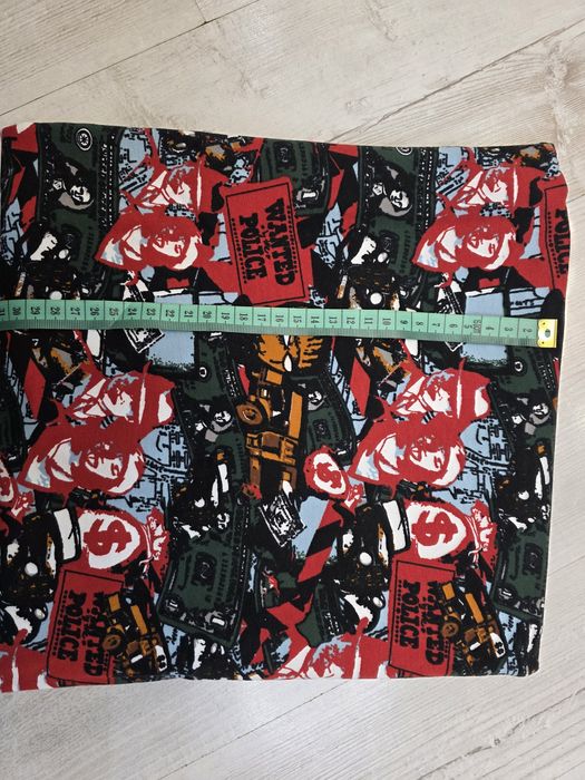 Dresówka, materiał do szycia. Graffiti 2