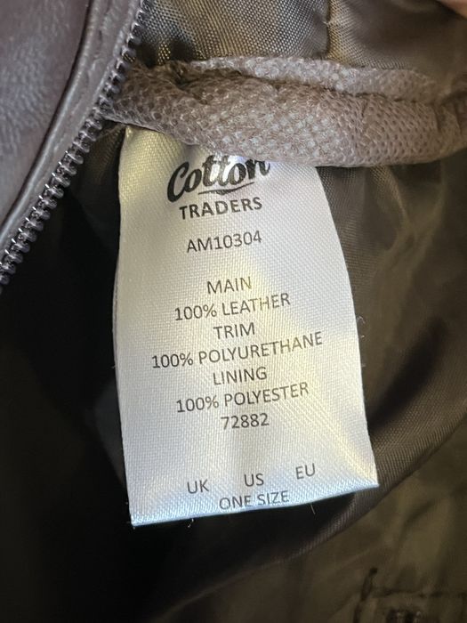 Сумка дорожная Cotton TRADERS. Натуральная кожа. Новая.