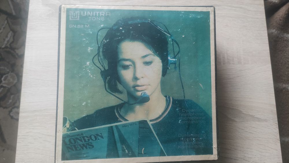 UNITRA Tonsil SN 52 M słuchawki z mikrofonem