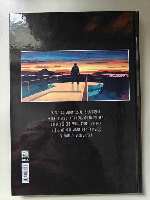 W Cieniu słońca Komiks Studio Lain Colin Wilson