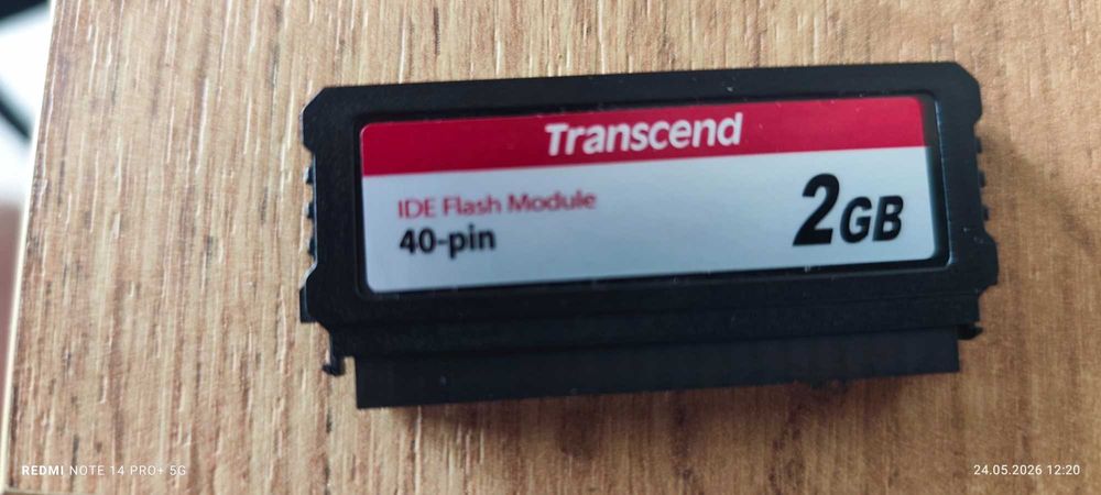 Karta pamięci Transcend 2GB IDE PATA Flash Module 40Pin Vertical