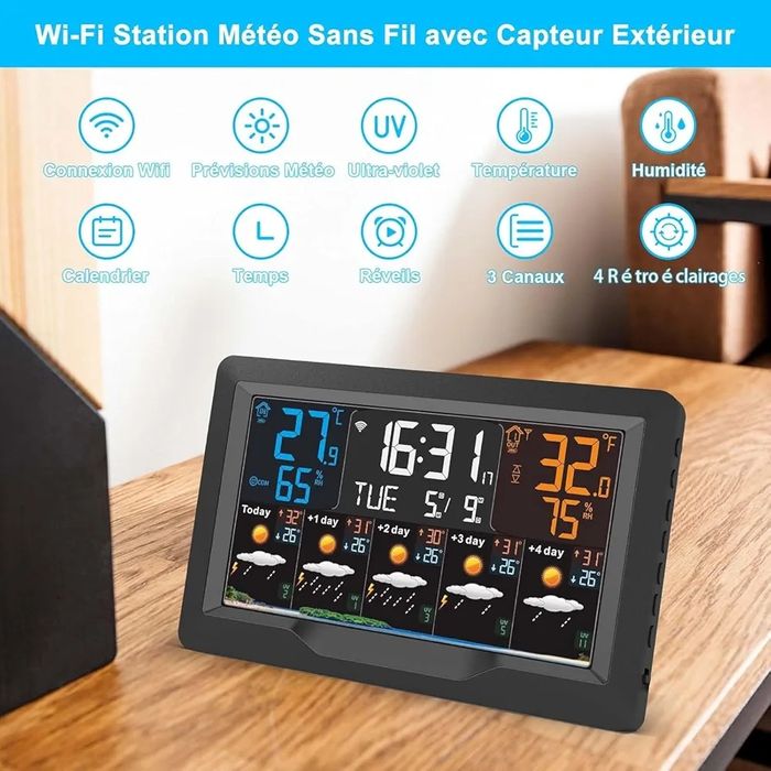 цифрова метеостанція Tuya WIFI