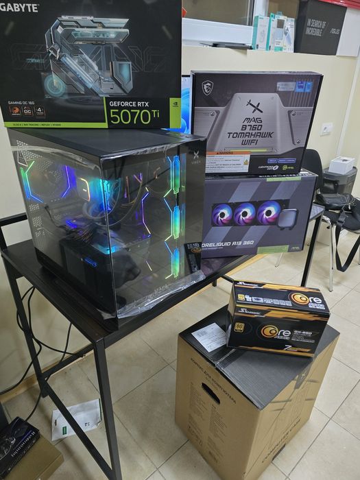 Комп'ютер i9 14900kf 32 gb ddr5 RTX 5070TI 16 ssd m2 1t