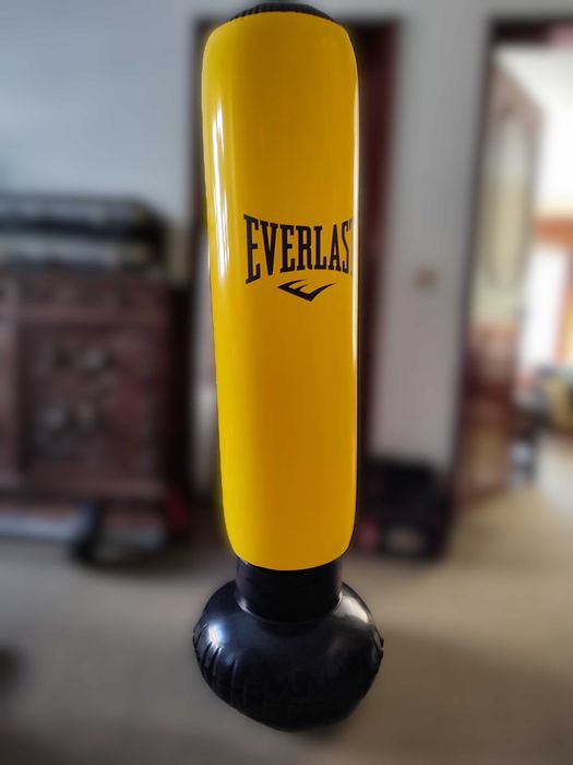 Saco de boxe insuflável da Everlast. (vendo ou troco)