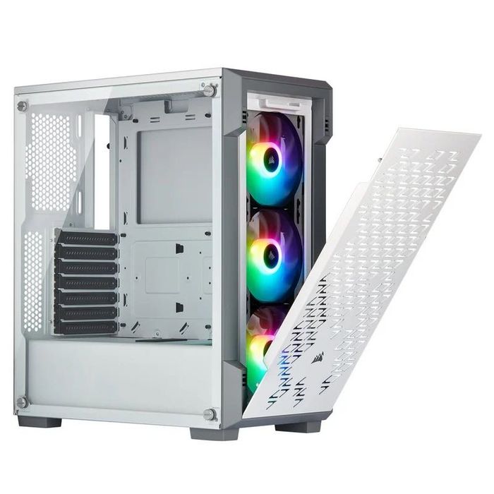 Corsair iCUE 220T RGB Airflow Vidro Temperado Branca (Como Nova)