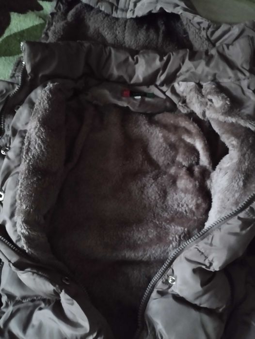 Пальто пуховик куртка зима 122 см зимова