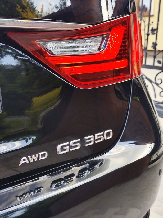 Lexus GS Krajowy GS350 AWD F-Sport z pełną dokumentacją i serwisem ASO do końca