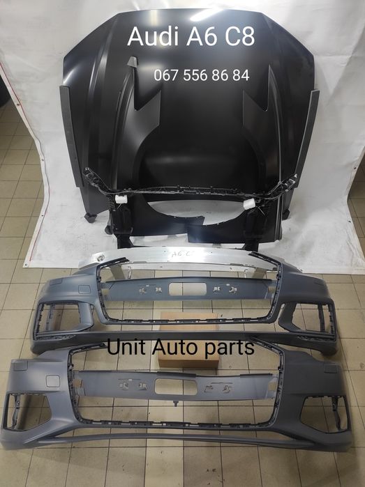 Audi A6 C8  капот Ауді А6 Ц8