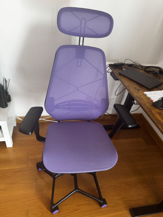 Cadeira Gaming IKEA STYRSPÄL – Roxa/Preta