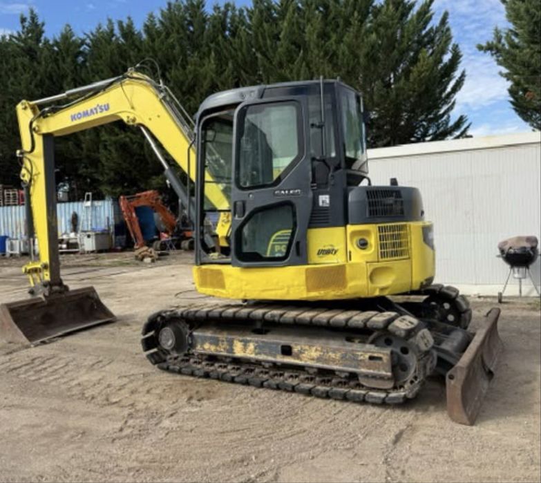 Mini giratória komatsu pc 88