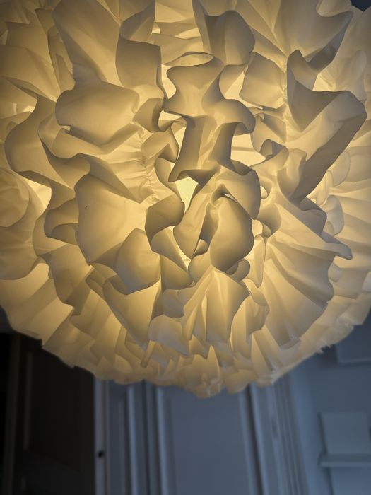 Ikea Vindkast lampa biala sufitowa