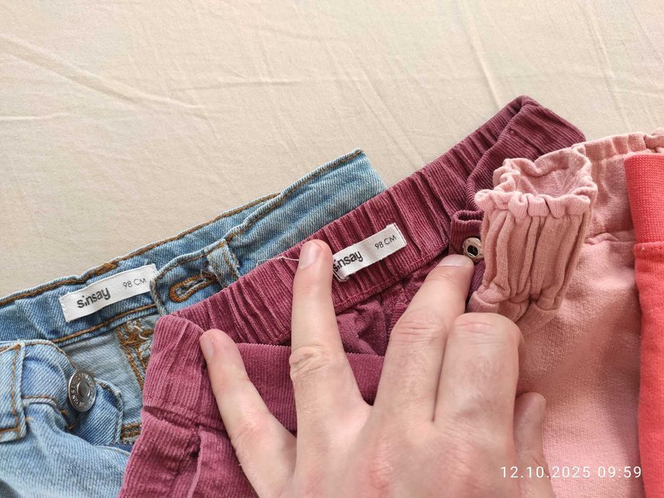 Ціна за всі 5 шт. Штани 98 см. до 3-4 років. Sinsay Lupilu