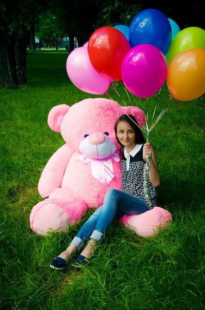 Великий плюшевий ведмедик Бойд 200 см.