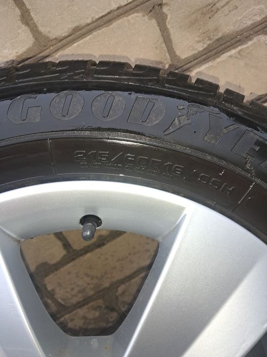 Продам орег.диски Skoda Superb 5 112 R  16+зим резина GOOD VEAR,21 рік