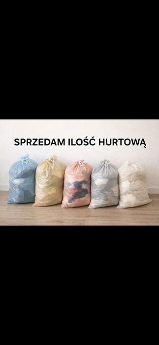 zestaw ubrań paka ubrań ubrania na worki