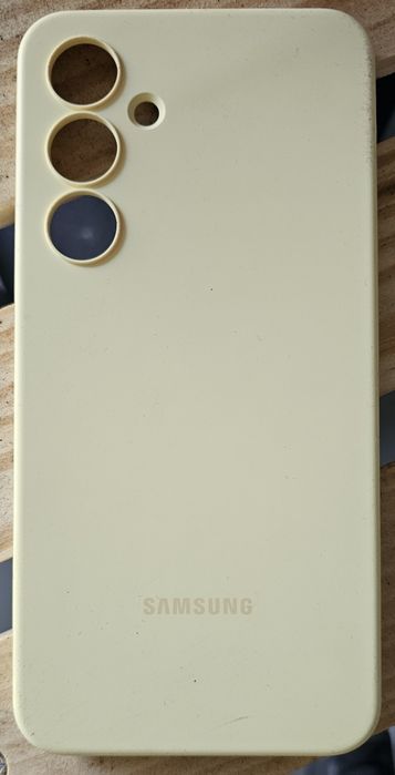 Oryginalne Etui Samsung Galaxy S24 FE Silicone Case – Żółte (Yellow)
