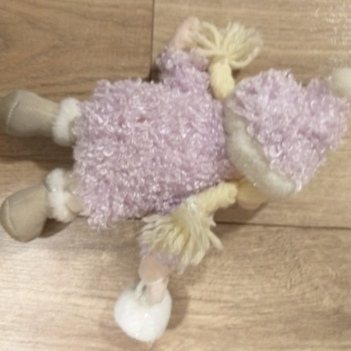 Lalka śnieżynka przytulanka