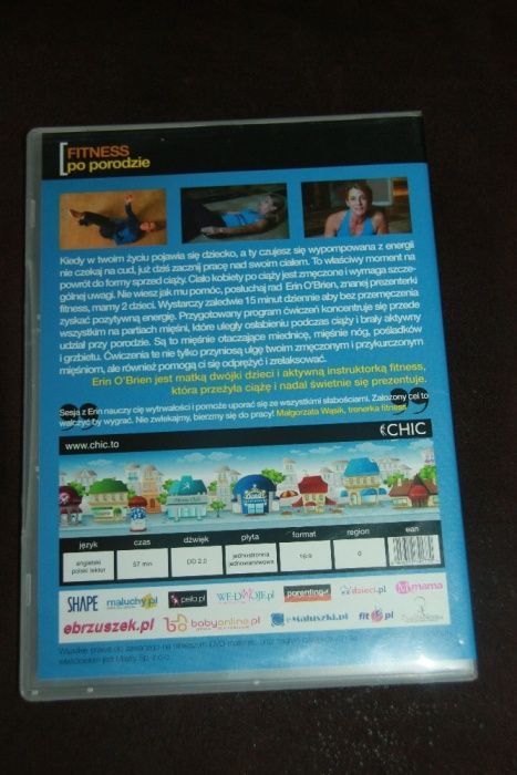 Fitness po porodzie - CHIC - DVD