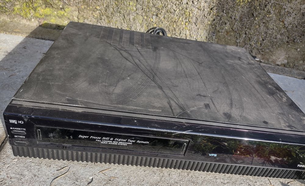 Stare odtwarzacze VHS - opis!