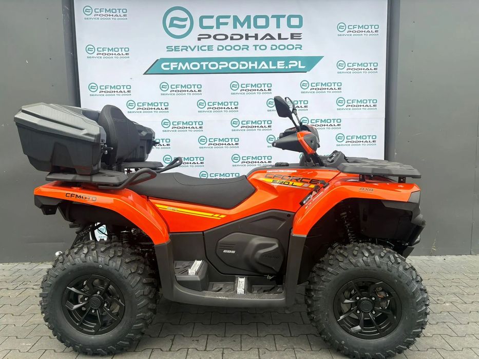 CFMoto CForce Nowy CForce 520L EPS T3B/ kufer+pług/ VAT 23%/raty/ transport150km