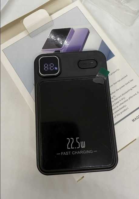 Повербанк Power Bank 10000 mAh магнітний