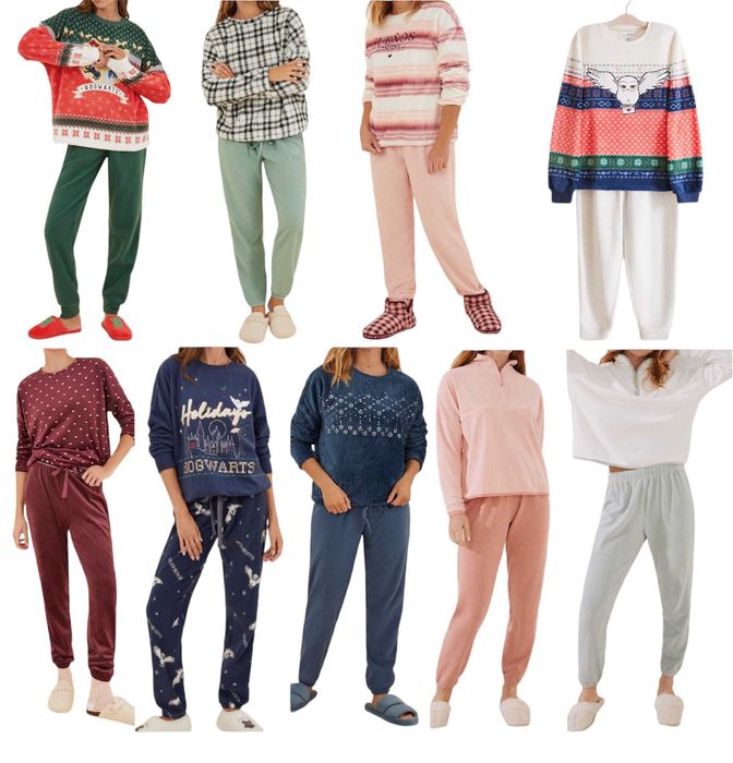 Тепла флісова піжама Womens secret XS, S, M L домашній костюм пижама