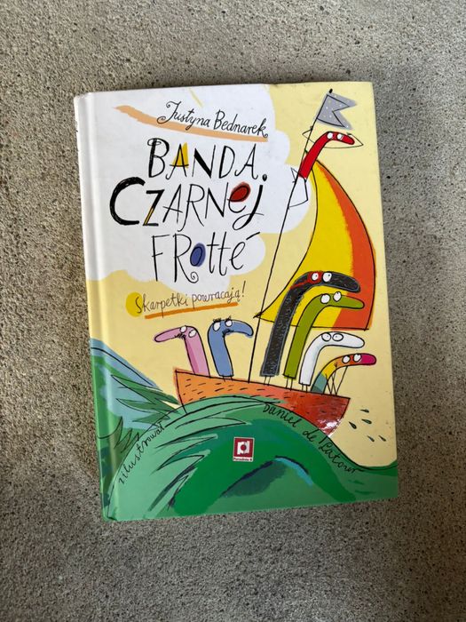 Banda czarnej frotte