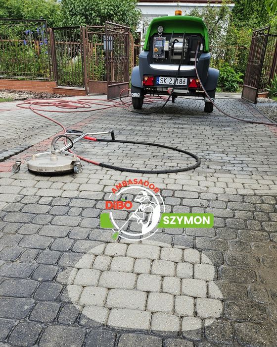 HydroBlask BRUK | ELEWACJA | DACH Mycie Ciśnieniowe - Ambasador DiBO
