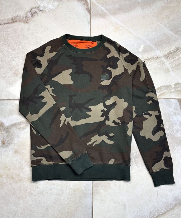 Alpha Industries камуфляжний світшот