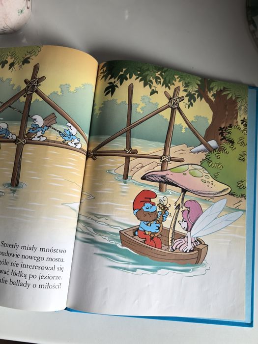"Zakochany Papa Smerf" # książka dla dzieci