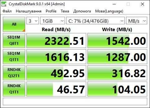 Накопичувач SSD m.2 NVMe 512GB Kioxia BG4 (KBG40ZNS512G, розмір 2230)