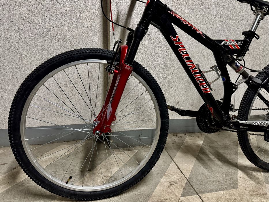 Specialized Stumpjumper FSR XC 26 cali - M -  Full Suspension | Fox SR Suntour Axon